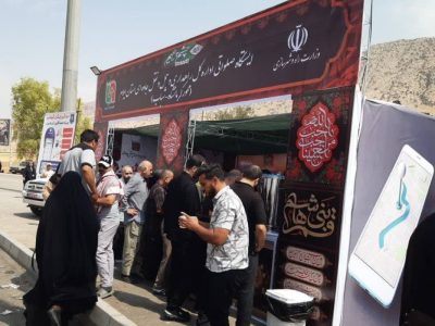 استقرار پنج ایستگاه راهداری در مسیرهای پرتردد اربعین در ایلام / اجرای پویش «چشم‌به‌راهیم» در پایانه برکت