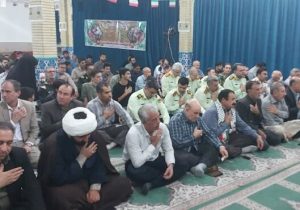مراسم بزرگداشت اولین سالگرد شهادت شهدای جبهه مقاومت در ایلام برگزار شد