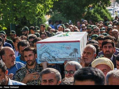 ایلام میزبان شکوه آسمانی؛ استقبال از چهار شهید گمنام