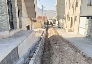 اجرای ۲۳۲۰ متر شبکه لولهگذاری در روستای هفتچشمه و روستاهای بخش سیوان ایلام