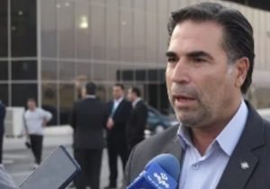 اولین پرواز شرکت هواپیمایی کاسپین در فرودگاه شهدای ایلام