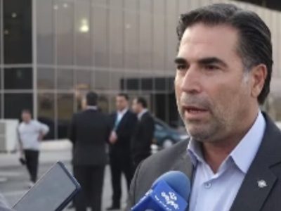 اولین پرواز شرکت هواپیمایی کاسپین در فرودگاه شهدای ایلام