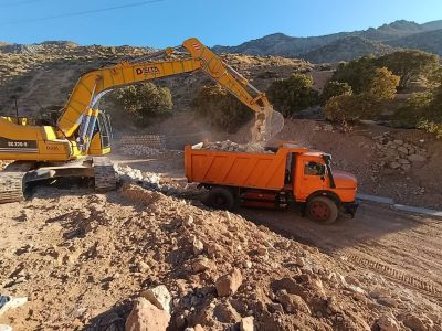 آغاز ساخت مخزن یکهزار مترمکعبی قوچعلی در ایلام