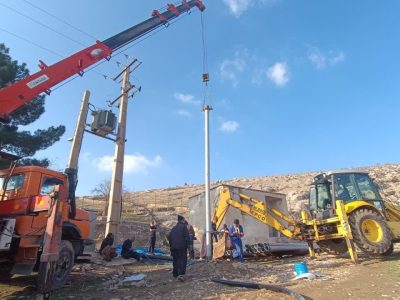 پایدارسازی آب شرب ۱۵ روستای شهرستان ایوان با تعویض الکتروموتور چاه مجتمع نبوت