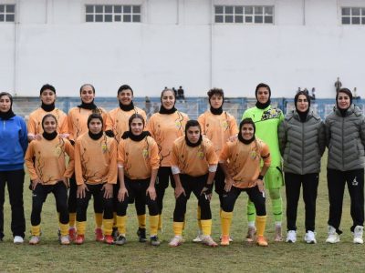 تساوی هیجانی تیم فوتبال بانوان پالایش گاز ایلام و پرسپولیس در دقایق پایانی