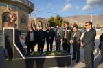 تجدید میثاق مدیران شرکت گاز ایلام بر مزار شهدای آبدانان و بدره