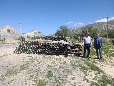رفع تنش آبی در ۱۰ روستای شهرستان چوار با توسعه ۱۵ هزار متر شبکه توزیع و خطوط انتقال
