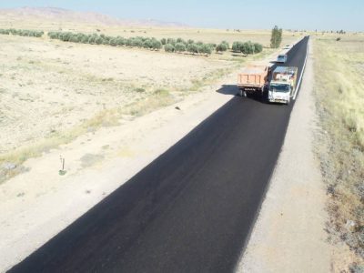 خطکشی بیش از یکهزار کیلومتر از راههای ایلام در آستانه اربعین آغاز شد
