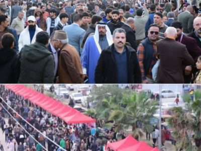 تداوم دیپلماسی فرهنگی/حضور سهروزه صنعتگران ایلامی در نمایشگاه صنایعدستی ویژه عید غدیر در استان واسط عراق