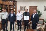 امضای توافق‌نامه اجرایی شماره‌گذاری وسایل نقلیه منطقه آزاد تجاری ـ صنعتی مهران
