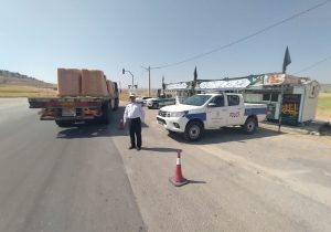 آمادهباش کامل پلیس راه ایلام جهت تسهیل تردد زائران اربعین / پارکینگ بزرگ اربعین آماده به کار است
