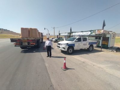 آمادهباش کامل پلیس راه ایلام جهت تسهیل تردد زائران اربعین / پارکینگ بزرگ اربعین آماده به کار است