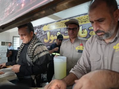 موکب بزرگ شرکت گاز ایلام در مسیر زائران اربعین آغاز به کار کرد