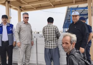 بازدید میدانی مدیرعامل آبفای ایلام از تأسیسات آبرسانی مرز مهران در اوج موج بازگشت زائران