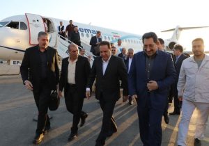 وزیر صمت وارد ایلام شد