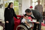 در هفته وحدت و دولت؛ مدیرعامل گاز ایلام با خانواده شهدا دیدار کرد
